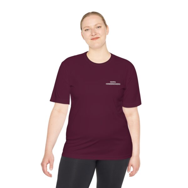 Home Brewers Unisex Moisture Wicking Tee Logo 2 - Image 36