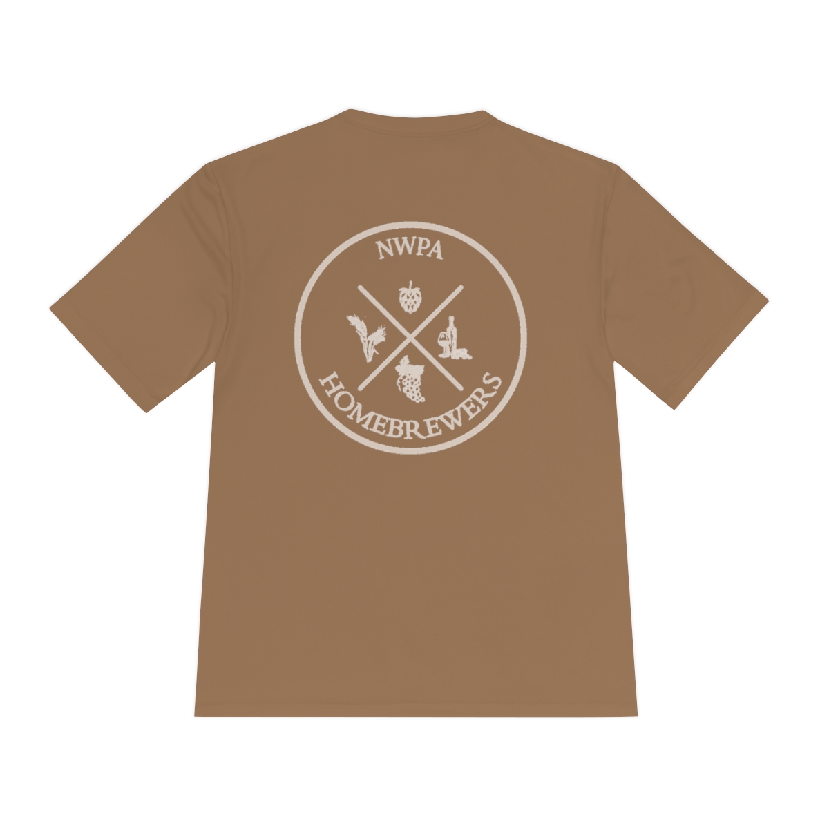 Home Brewers Unisex Moisture Wicking Tee Logo 1 - Image 18