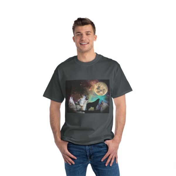 4 Wolf Howling Moon  Short-Sleeve T-Shirt - Image 7