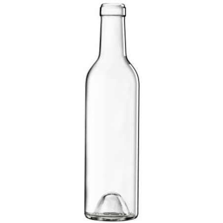 375 mL Flint/Clear BORDELAISE GRAND VIN Flint Core Wine Bottles - Case of 12