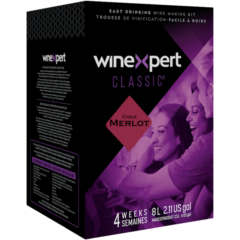 Classic Chilean Merlot 1.5L Wine Kit