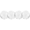 Glass Fermentation Weights For Wide Mouth Mason Jar (4 Pack)