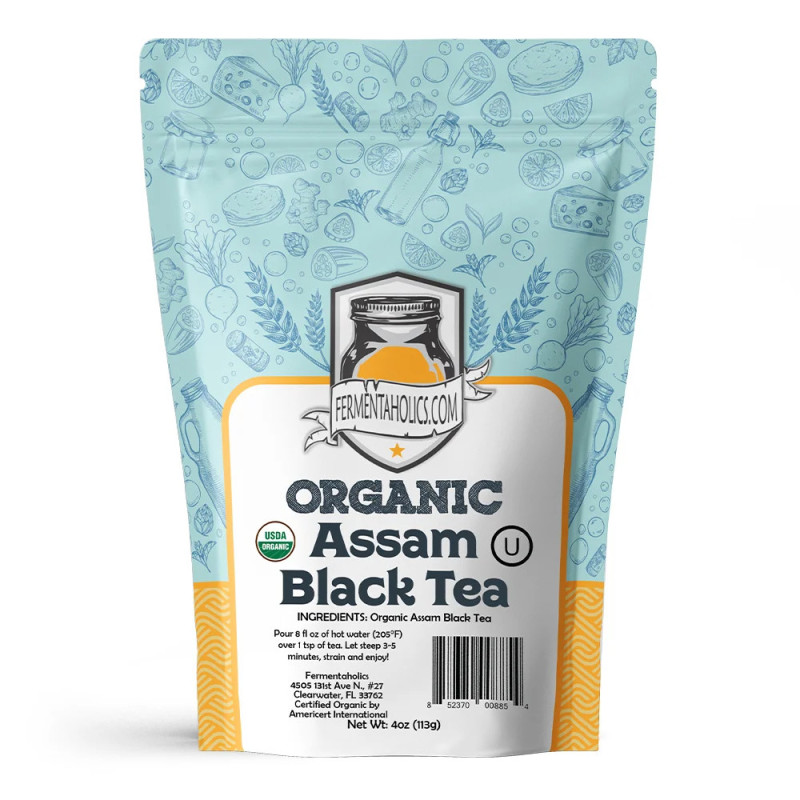 Organic Assam Black Tea (4oz)