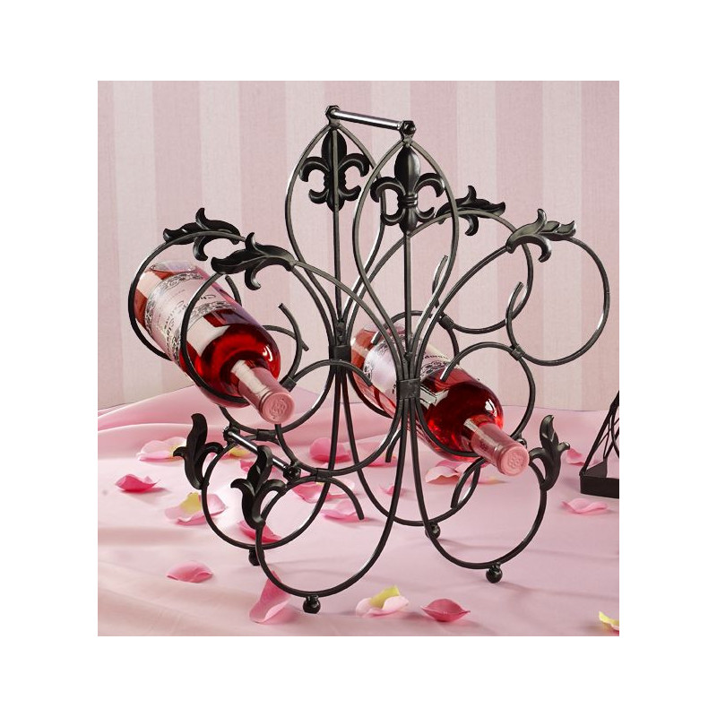 Fleur De Lis Wine Rack