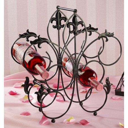 Fleur De Lis Wine Rack