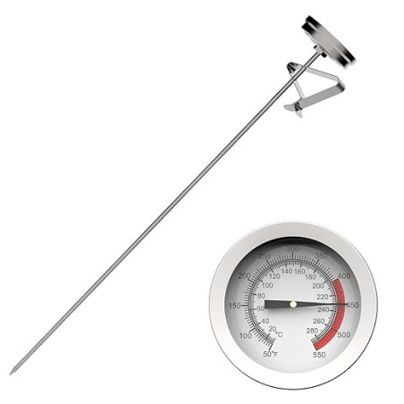 12" Stainless Steel Thermometer