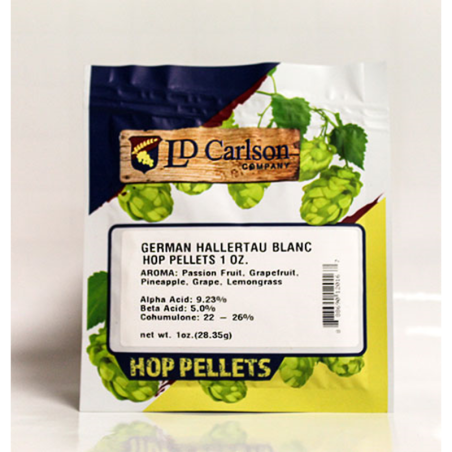 German Hallertau Blanc Hop Pellets 1 Oz