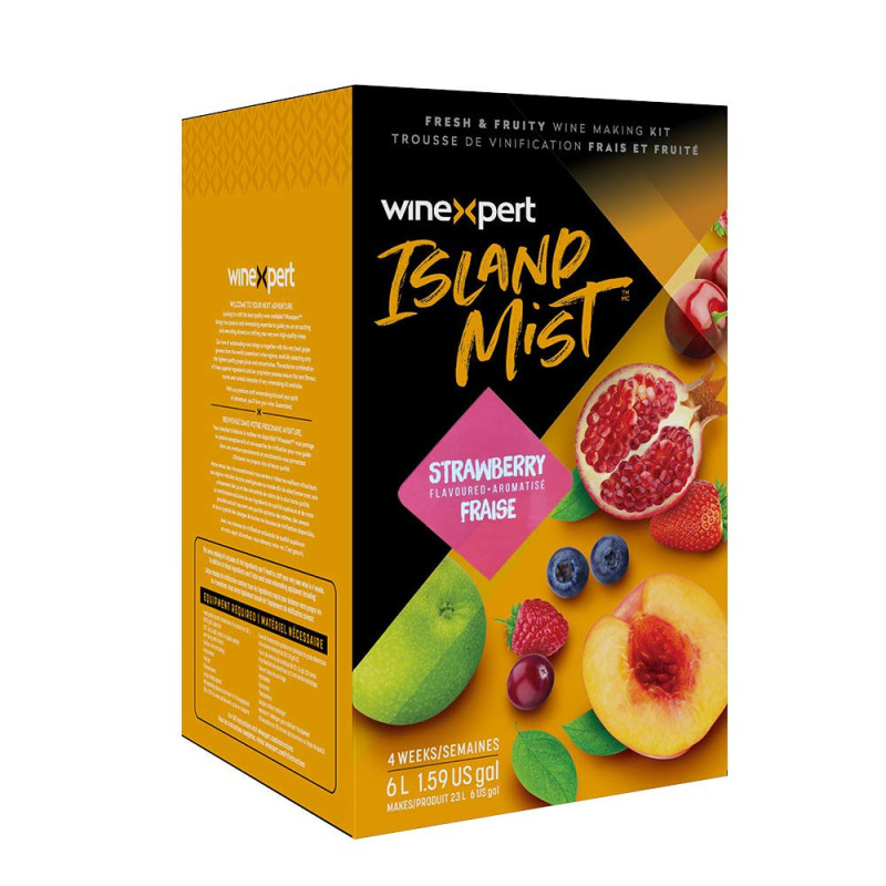 Island Mist Strawberry 6L Wine Kit