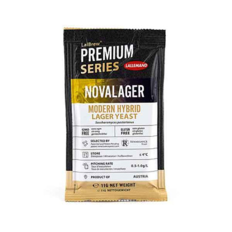 LalBrew Premium NOVALager Yeast 11 Grams