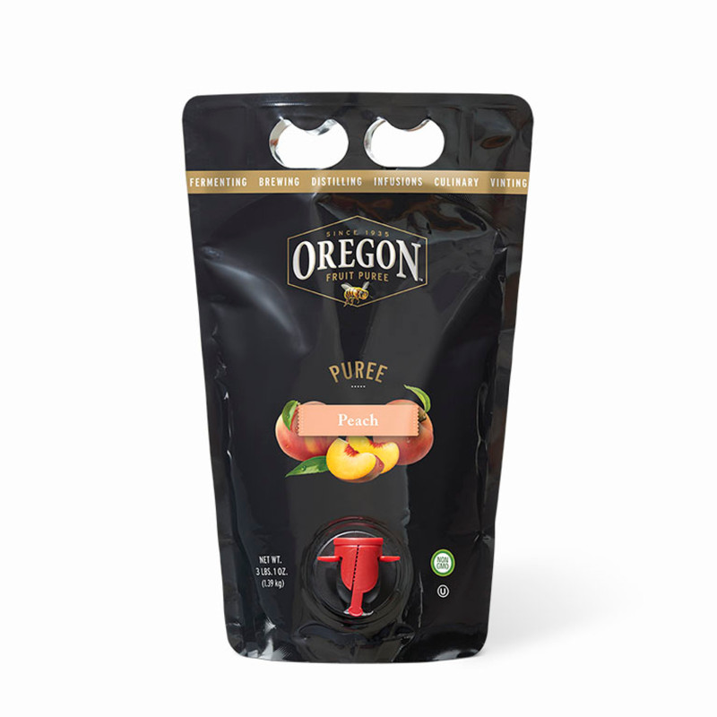 Oregon Fruit Peach Puree 49 Oz Pouch Oregon Fruit Peach Puree 49 Oz Pouch