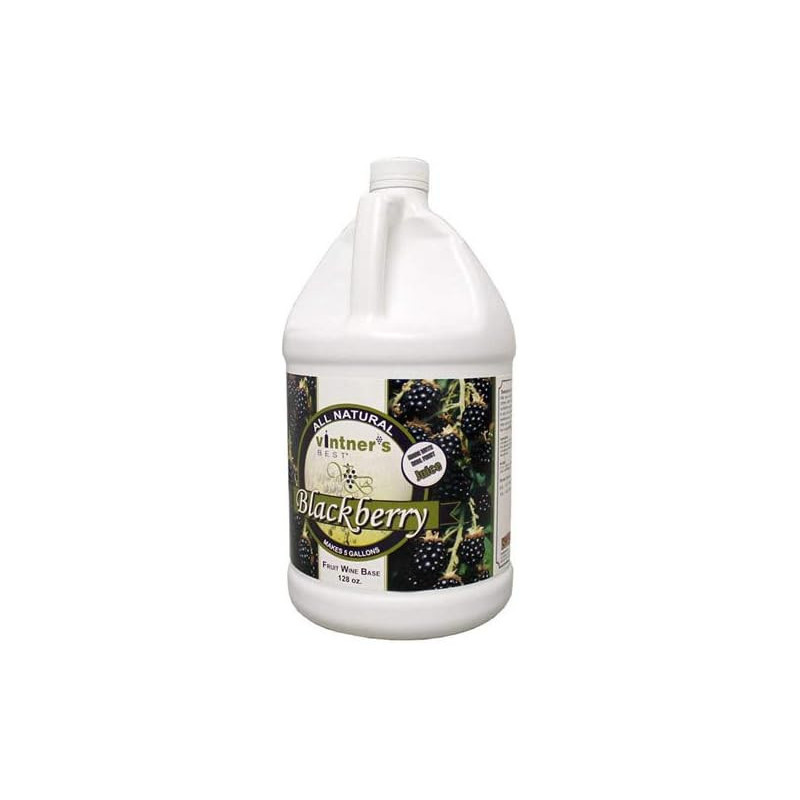 Vintner'S Best® Blackberry Fruit Wine Base 128 Oz (1 Gal) Vintner'S Best® Blackberry Fruit Wine Base 128 Oz (1 Gal)