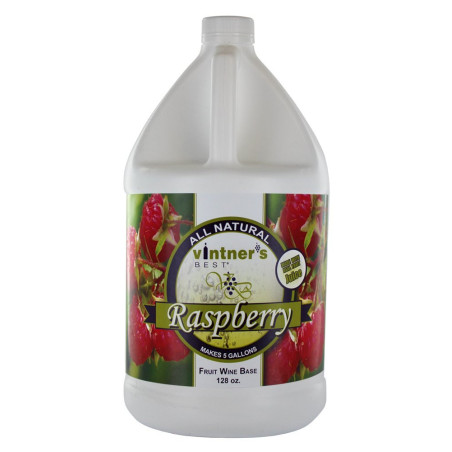 Vintner'S Best® Raspberry Fruit Wine Base 128 Oz (1 Gallon)