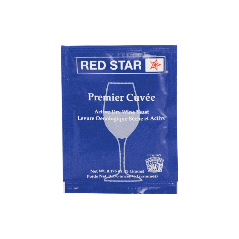 Premier Cuvée Red Star 5 Gram Wine Yeast
