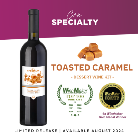 2024 Cru Specialty Toasted Caramel Dessert Wine (Pre-Order)