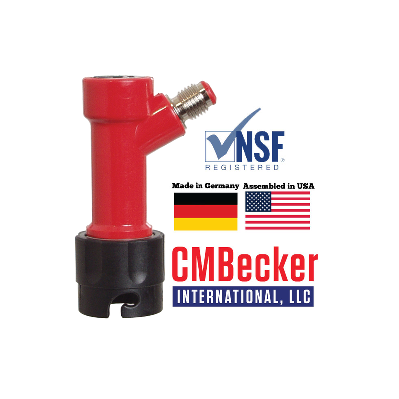 CMBecker Pin Lock Quick Disconnect (QD) | Beverage Out | Flared CMBecker Pin Lock Quick Disconnect (QD) | Beverage Out | Flared