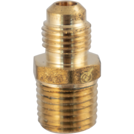 Brass Flare Fitting - 1/4 in. Flare x 1/4 in. MPT