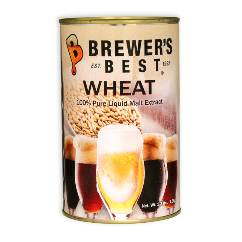 Brewers Best® Wheat Liquid Malt Extract 3.3 Lb Brewers Best® Wheat Liquid Malt Extract 3.3 Lb