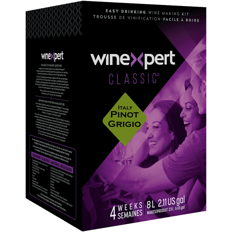 Classic California Pinot Grigio 8L Wine Kit Classic California Pinot Grigio 8L Wine Kit