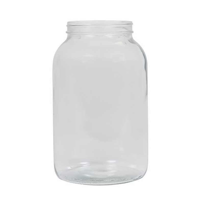 One Gallon Glass Wide Mouth Jug