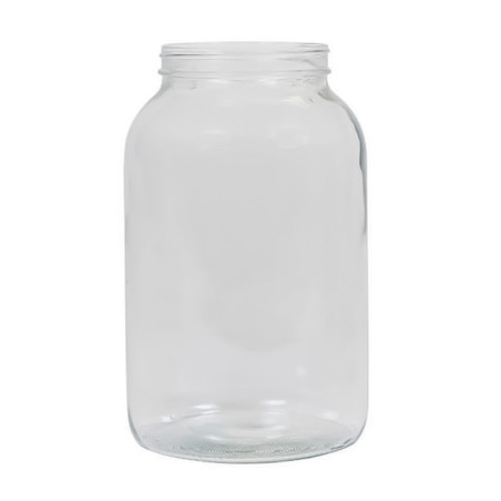 One Gallon Glass Wide Mouth Jug