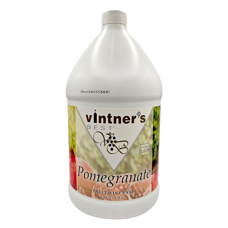Vintner's Best® Pomegranate Fruit Wine Base 128 Oz (1 Gal)