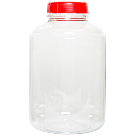 FerMonster WideMouth Carboy 3 Gallon Includes Lid w/Hole