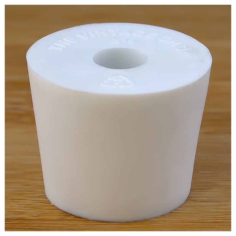 Rubber Stopper- No. 6 With Hole