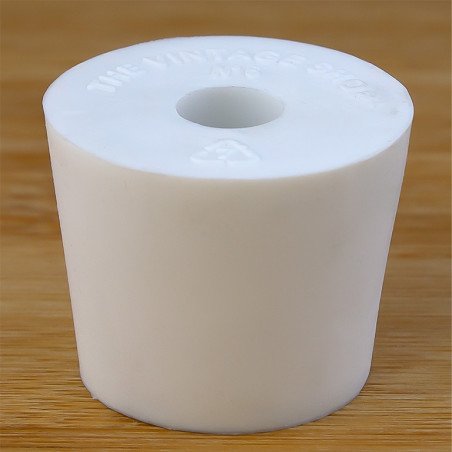 Rubber Stopper- No. 6 With Hole