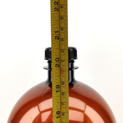 KegLand Oxebar Mono PET Keg | Plastic Reusable Bottle | Cary Handle & Reusable Screw Cap Included | 2.1 Gallons | 8L
