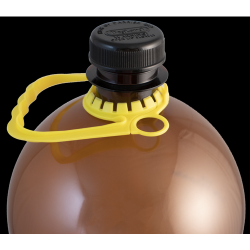 KegLand Oxebar Mono PET Keg | Plastic Reusable Bottle | Cary Handle & Reusable Screw Cap Included | 2.1 Gallons | 8L