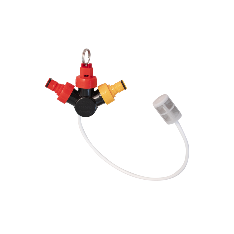 KegLand Oxebar Mono PET Keg | Ball Lock Adapter Tapping Head KegLand Oxebar Mono PET Keg | Ball Lock Adapter Tapping Head