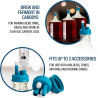 Silicone Caps for Fermenting in 3/5/6 Gallon Glass Jugs