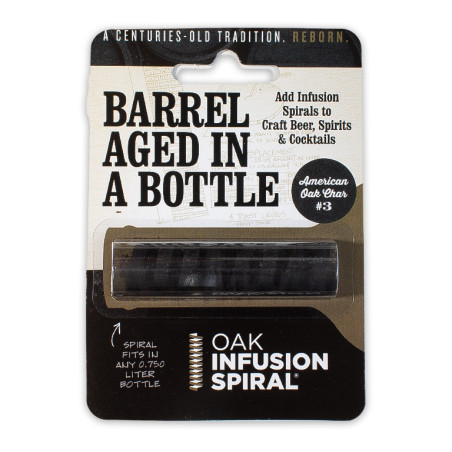 Bottle Oak Infusion Spiral - Char 3 Toast