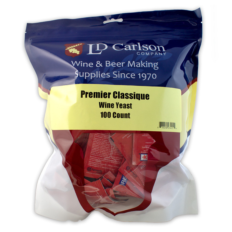 Red Star Premier Classique Wine Yeast 100 ct