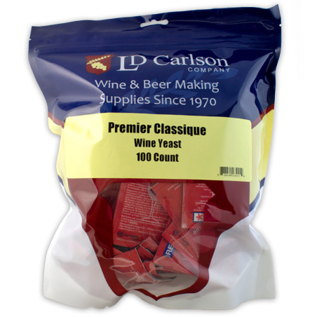 Red Star Premier Classique Wine Yeast 100 ct