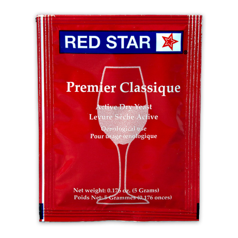 Red Star Premier Classique Wine Yeast 5g