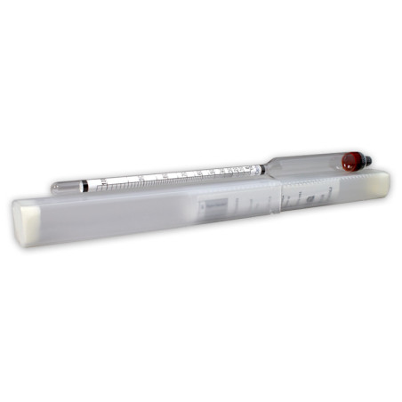 Proof and Tralle Alcoholmeter With Hard Pack Case