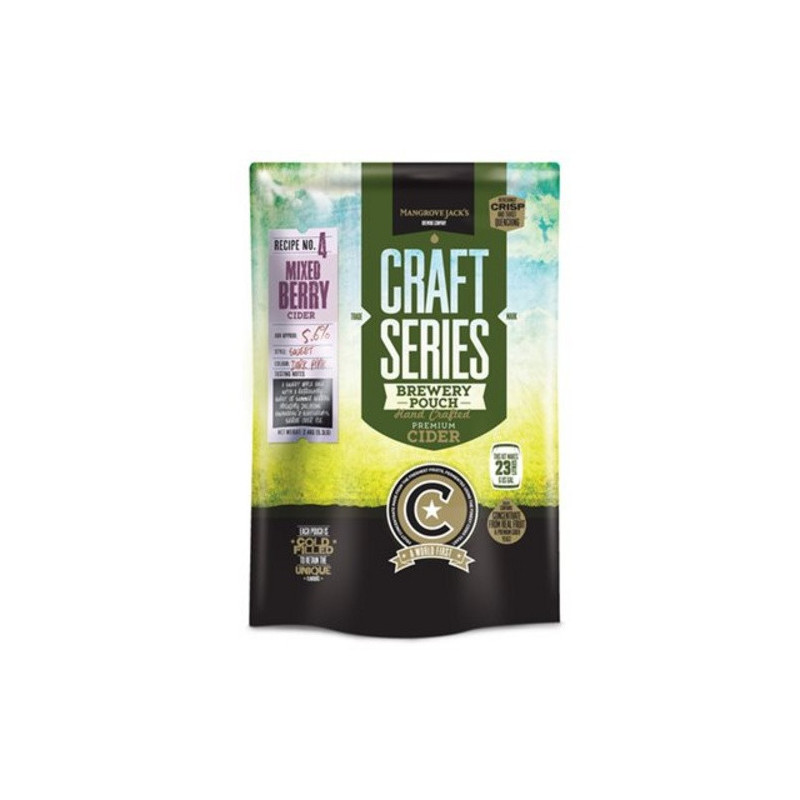 Mangrove Jack's Craft Mixed Berry Hard Apple Cider Recipe Kit