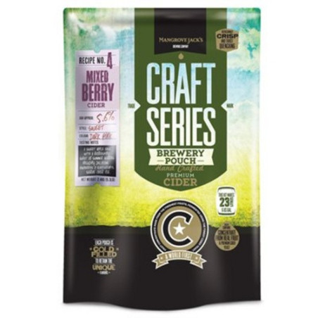 Mangrove Jack's Craft Mixed Berry Hard Apple Cider Recipe Kit