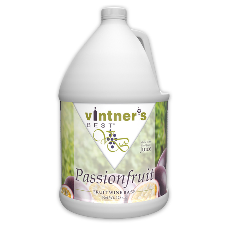 Vintner's Best® Passionfruit Wine Base 128 Oz (1 Gallon) Vintner's Best® Passionfruit Wine Base 128 Oz (1 Gallon)