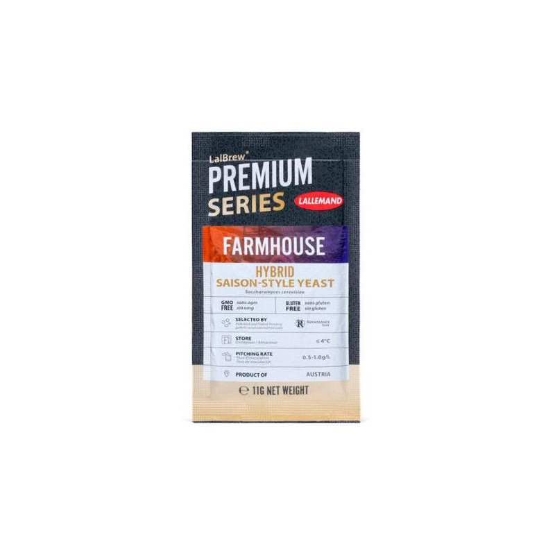 Lallemand LalBrew® Farmhouse Yeast 11g Lallemand LalBrew® Farmhouse Yeast 11g