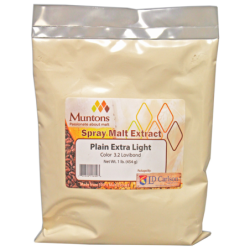 Muntons Plain Extra Light Spray Dried Malt Extract 3 Lb