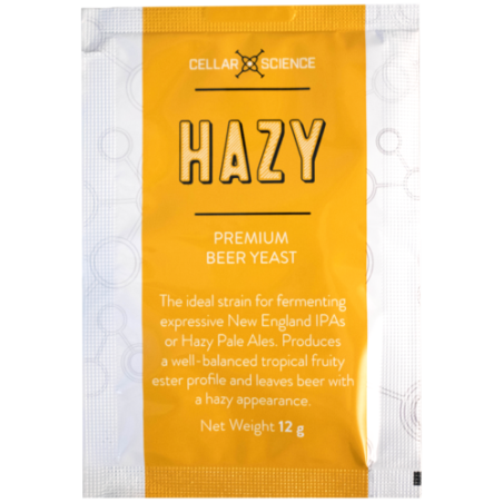 CellarScience® HAZY Dry Yeast | New England Ale | Premium Beer Yeast
