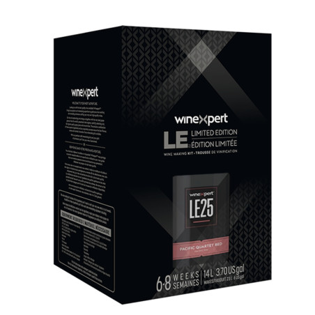 LE25 Pacific Quartet Red w/Skins Pacific Rim 14L Wine Kit (April)
