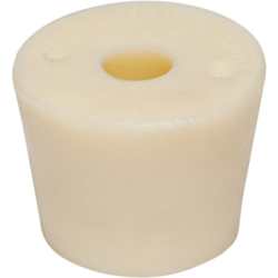 Rubber Stopper- No. 8 With Hole