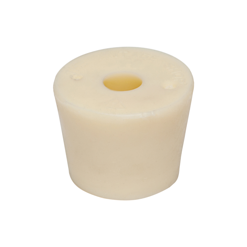 Rubber Stopper- No. 8 With Hole Rubber Stopper- No. 8 With Hole