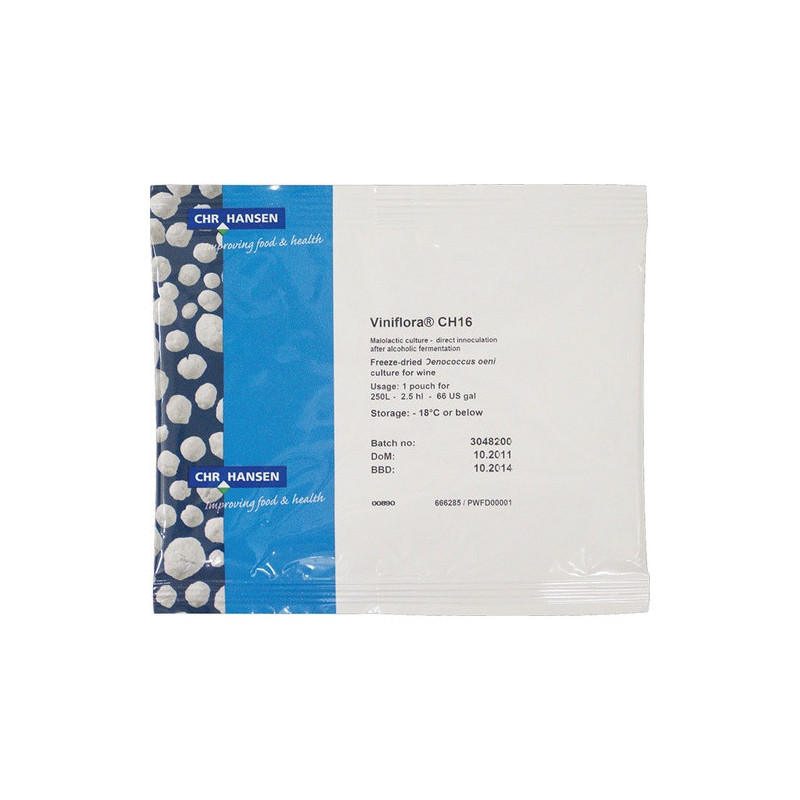 Viniflora® CH16 | Dry Malolactic Bacteria | 1.5 g Viniflora® CH16 | Dry Malolactic Bacteria | 1.5 g