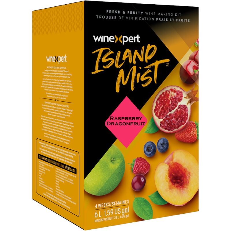 Island Mist Raspberry Dragon Fruit Wine Kit (6L) Island Mist Raspberry Dragon Fruit Wine Kit (6L)
