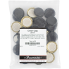 Black Oxygen Barrier Bottle Caps | 29mm | Magnum Champagne Bottle Crown Caps Black Oxygen Barrier Bottle Caps | 29mm | Magnum Champagne Bottle Crown Caps