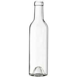 375 mL Flint/Clear BORDELAISE GRAND VIN Flint Core Wine Bottles - Case of 12